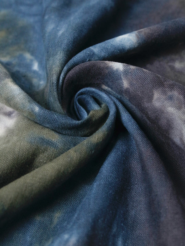 2000's JAPAN Tie-Dye Linen