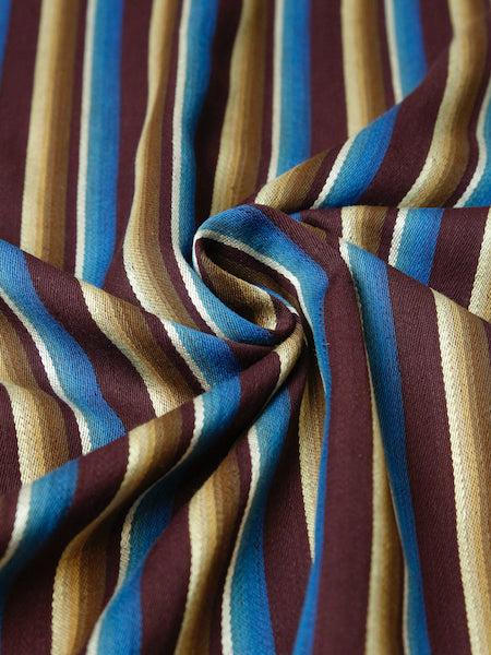 1950's USA Unique Stripe Cloth