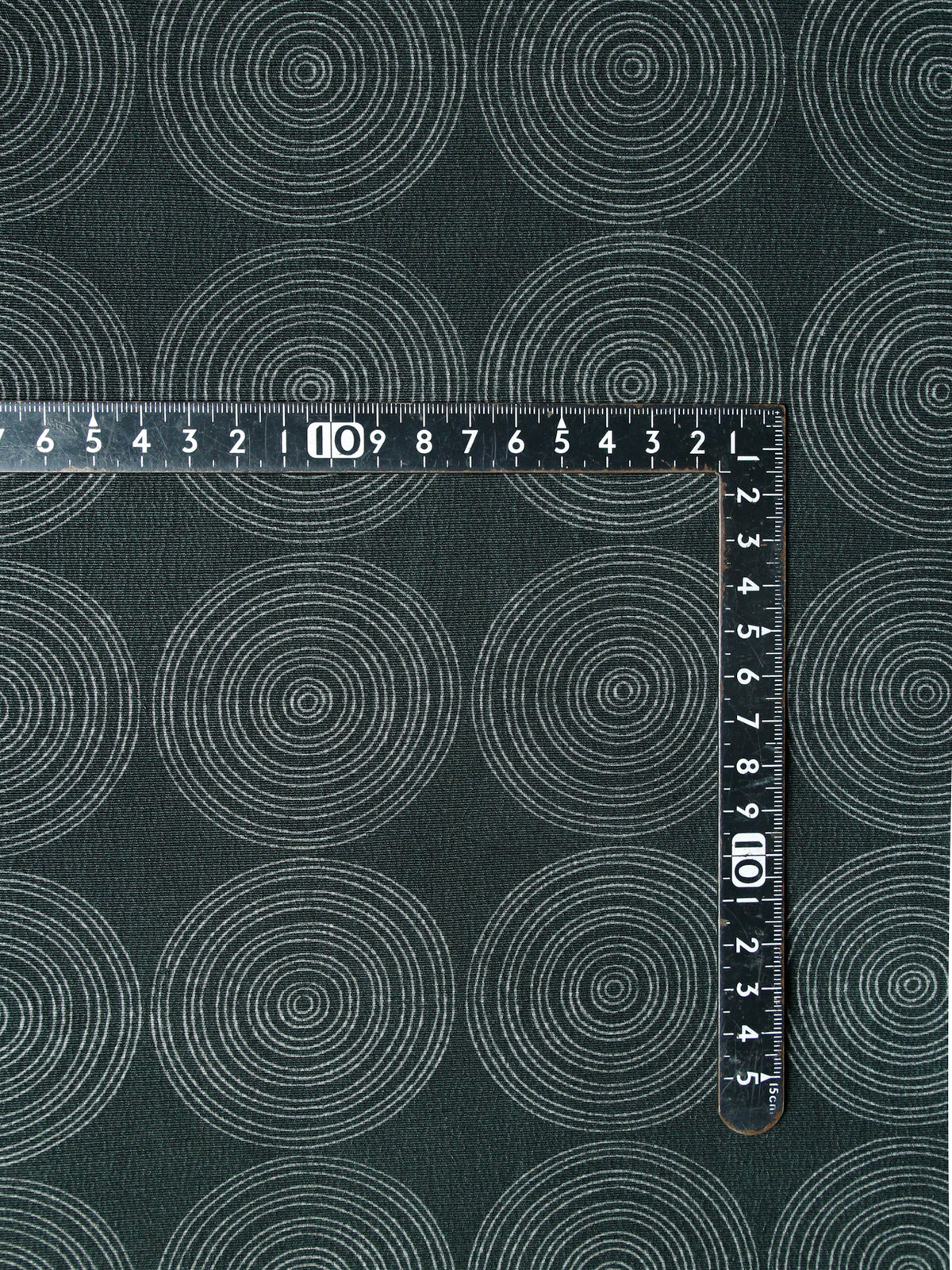 1980's JAPAN Concentric Circle Pattern Washed Kimono Fabric