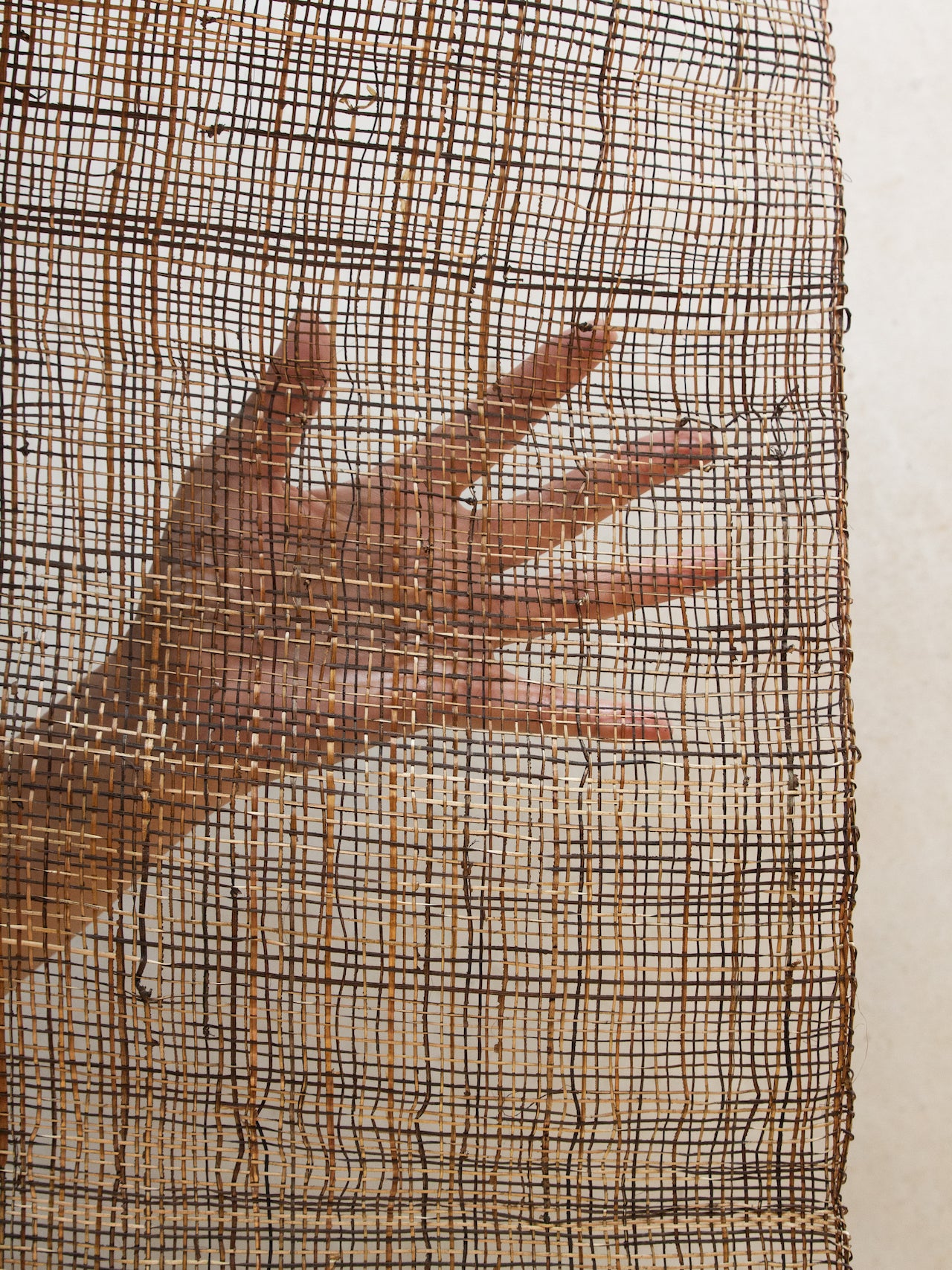 1960’s JAPAN Handwoven Igusa