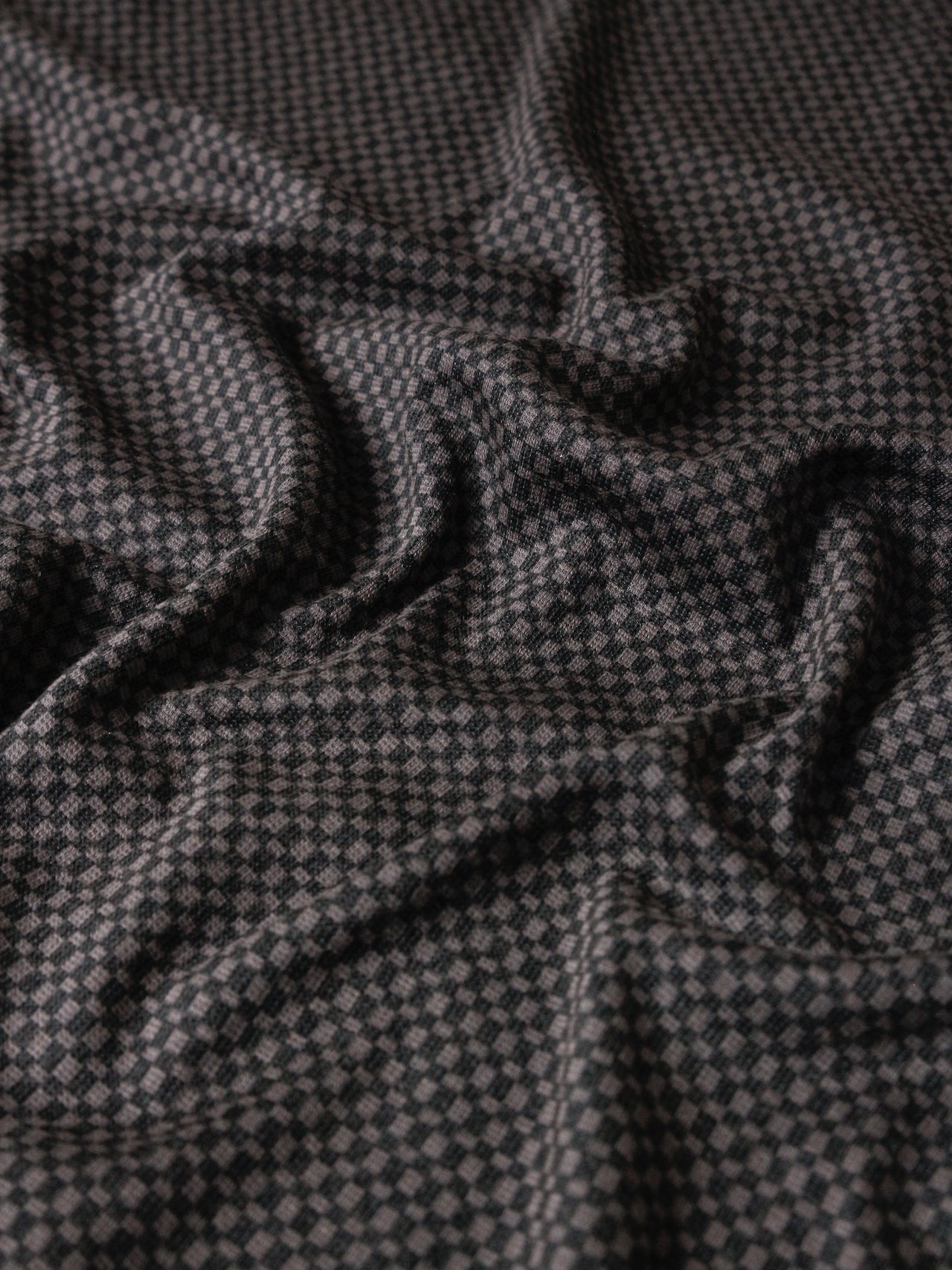 1990’s JAPAN Wool Mixed Jacquard Fabric