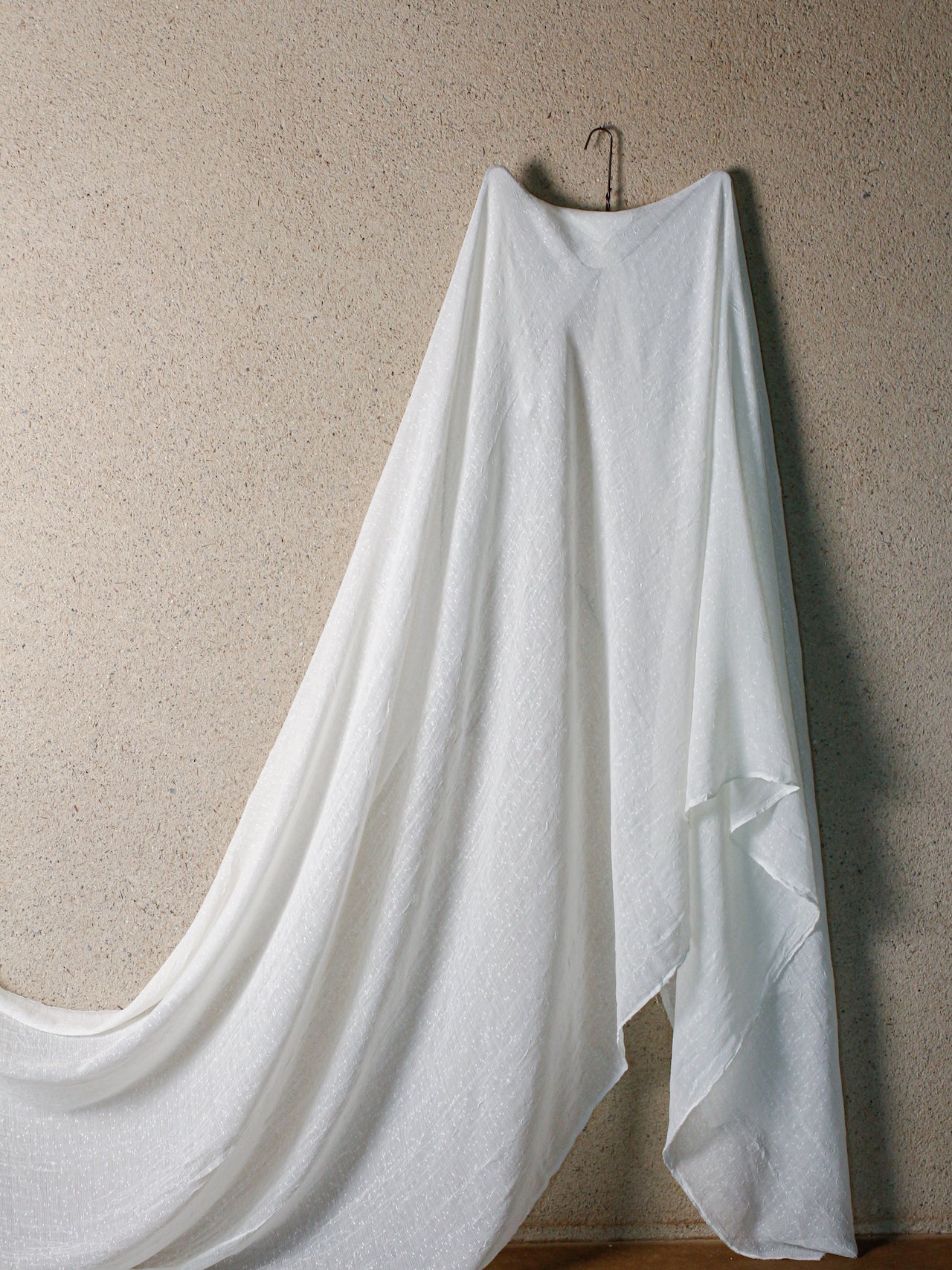 2000's FRANCE Sheer Nep Fabric
