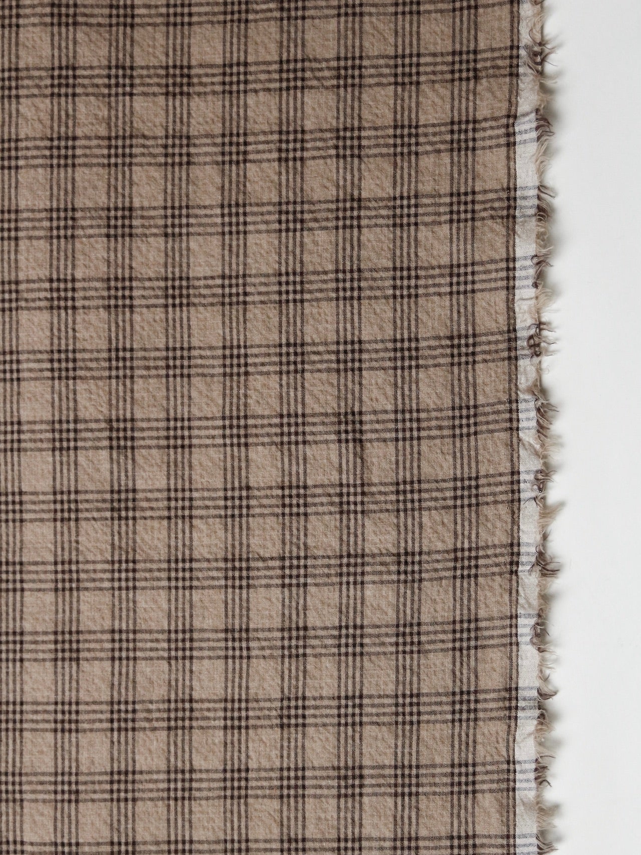 2000's Seersucker Check Fabric