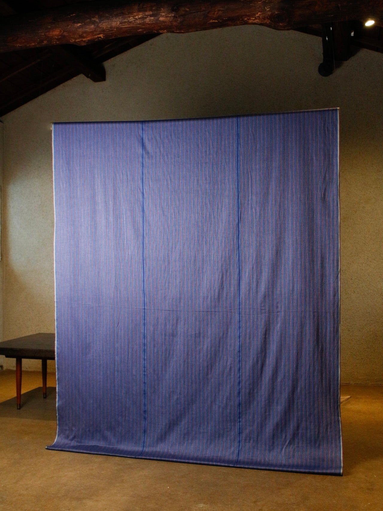 2000's JAPAN Striped Handkerchief Fabric