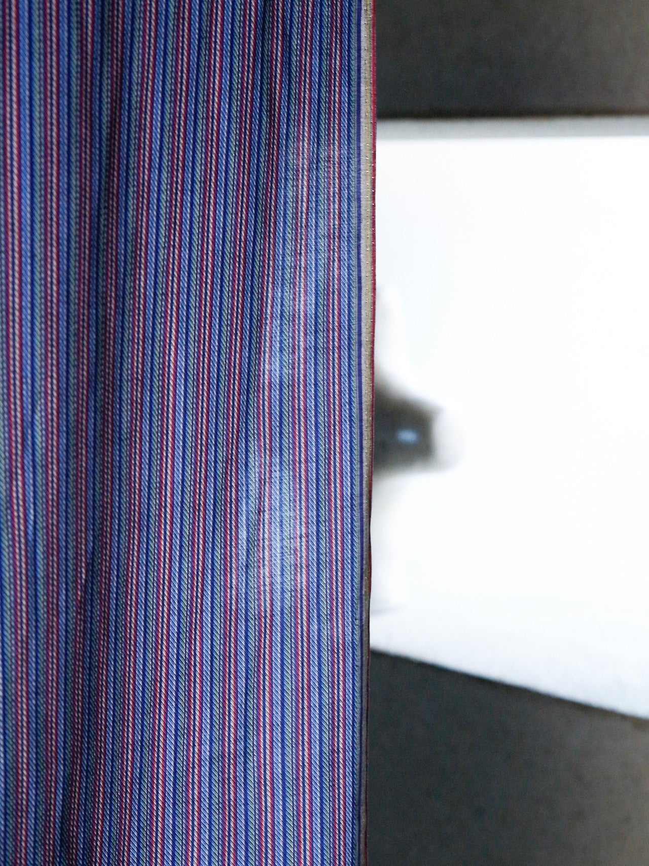 2000's JAPAN Striped Handkerchief Fabric