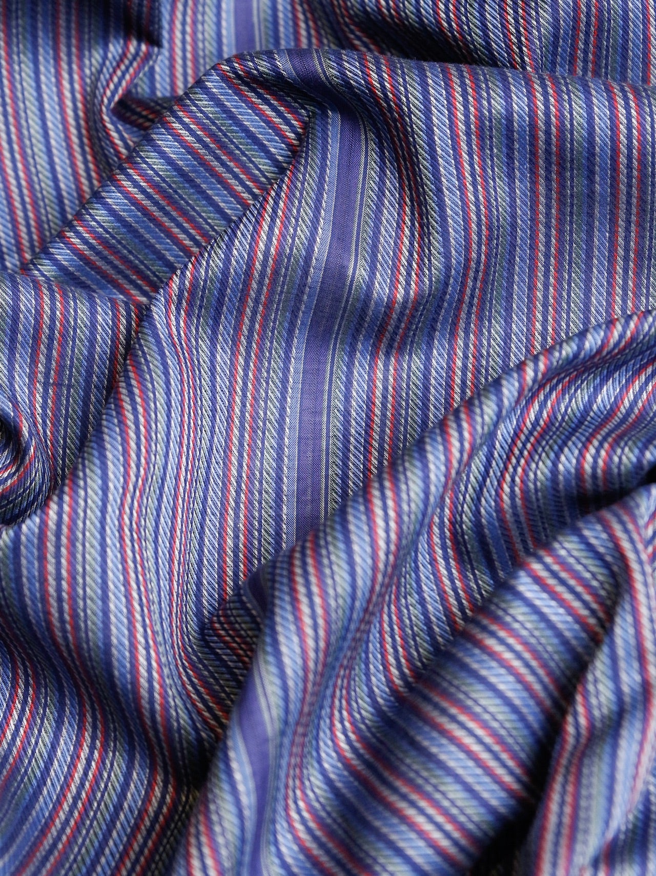 2000's JAPAN Striped Handkerchief Fabric