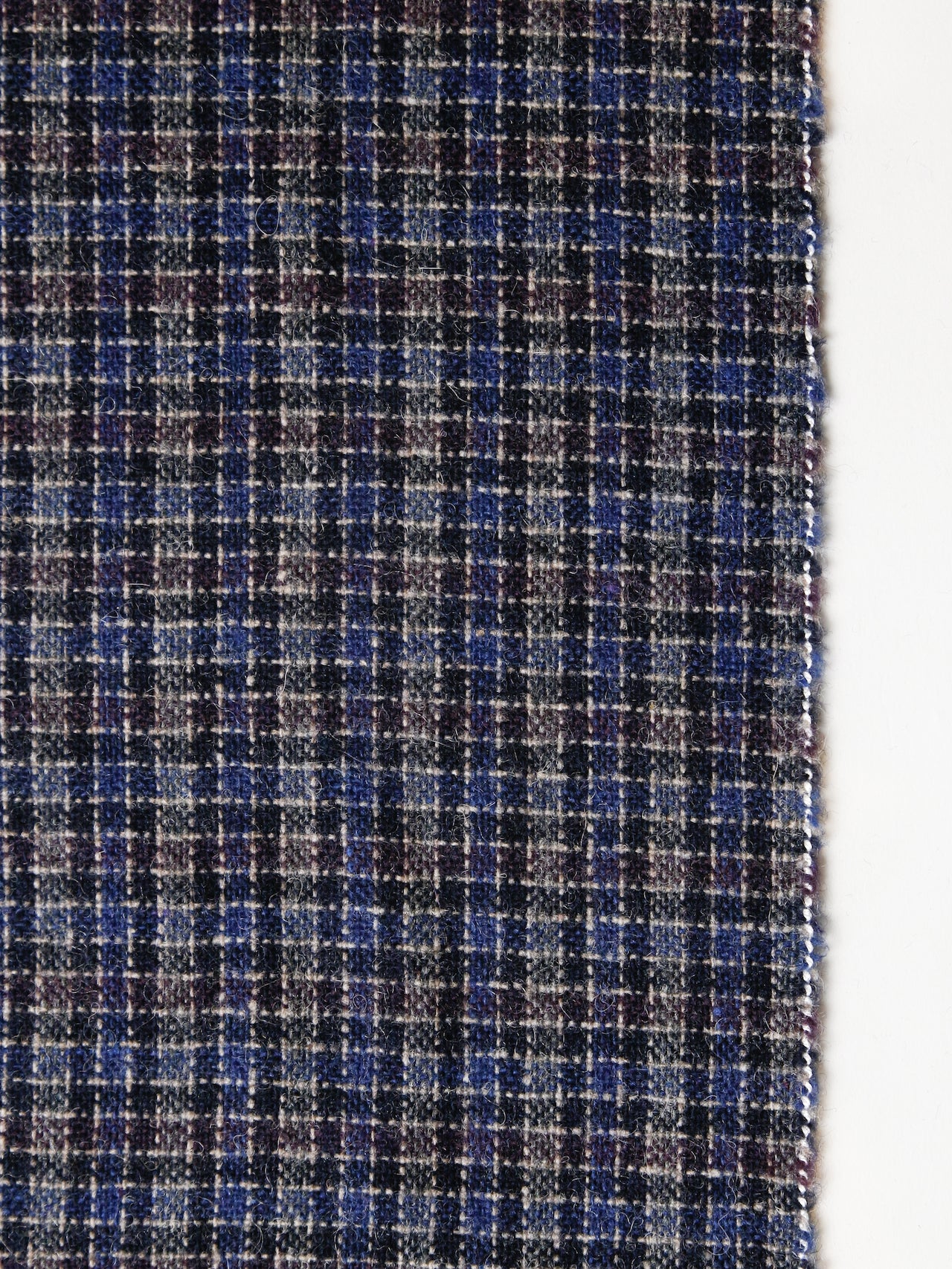 2000's JAPAN Classic Wool Check Fabric