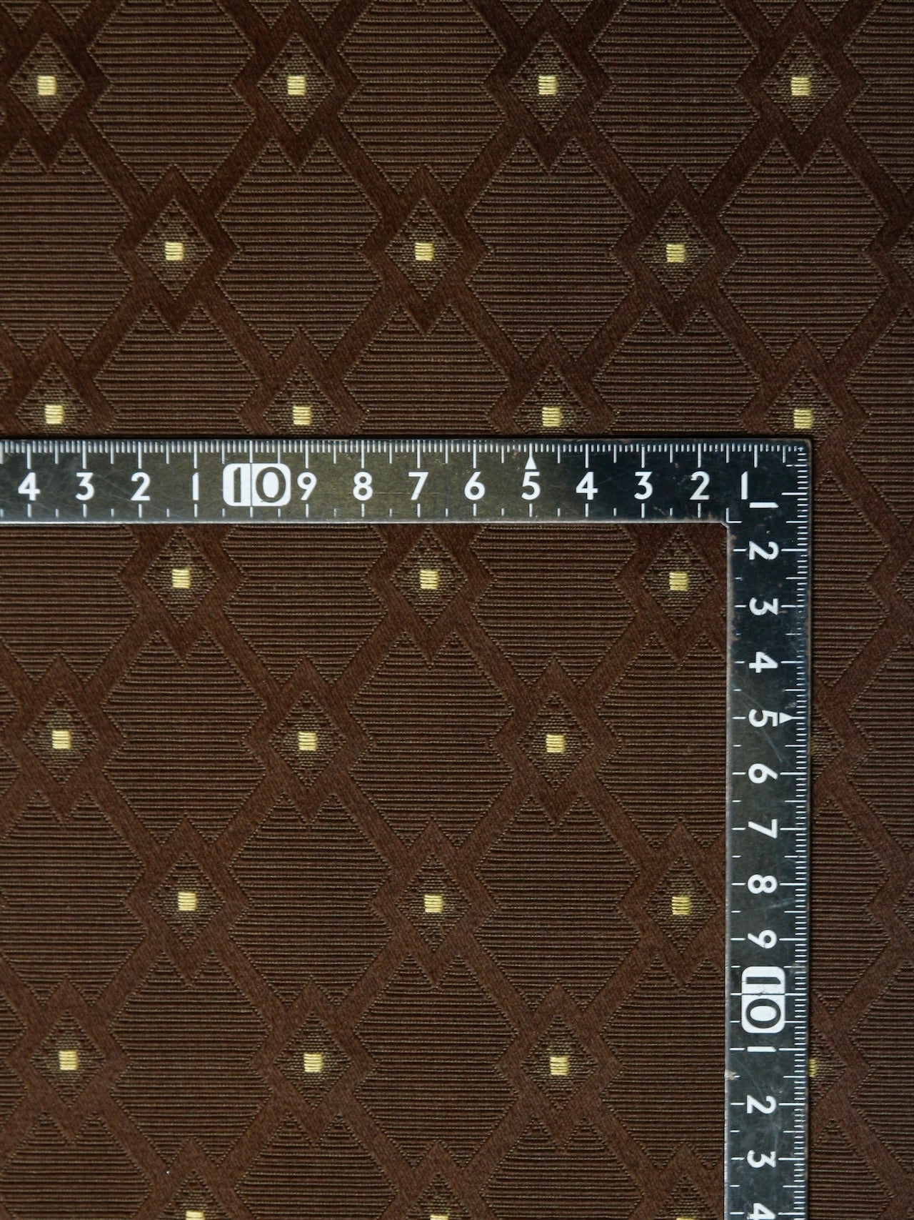 1990's EUROPE Geometric Interior Fabric