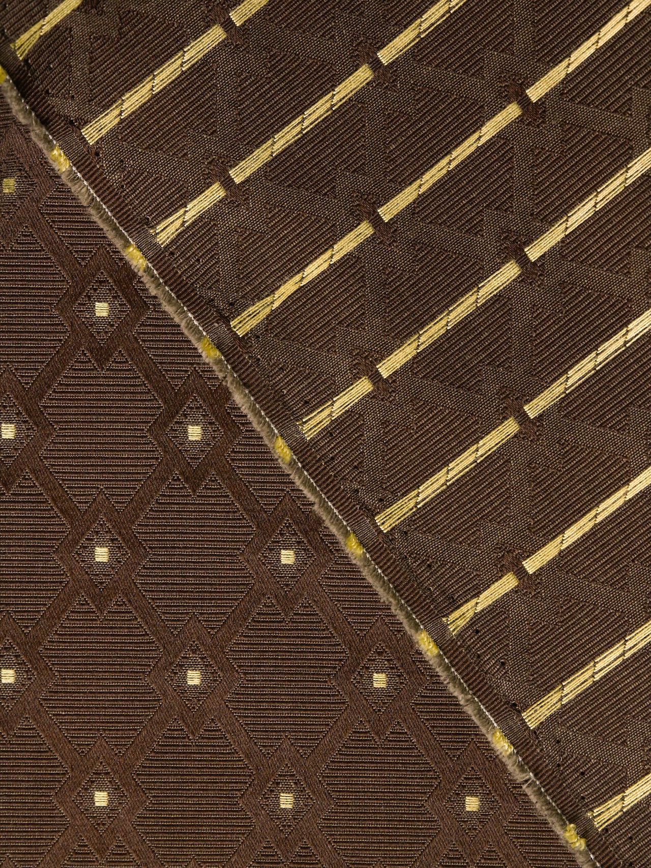 1990's EUROPE Geometric Interior Fabric