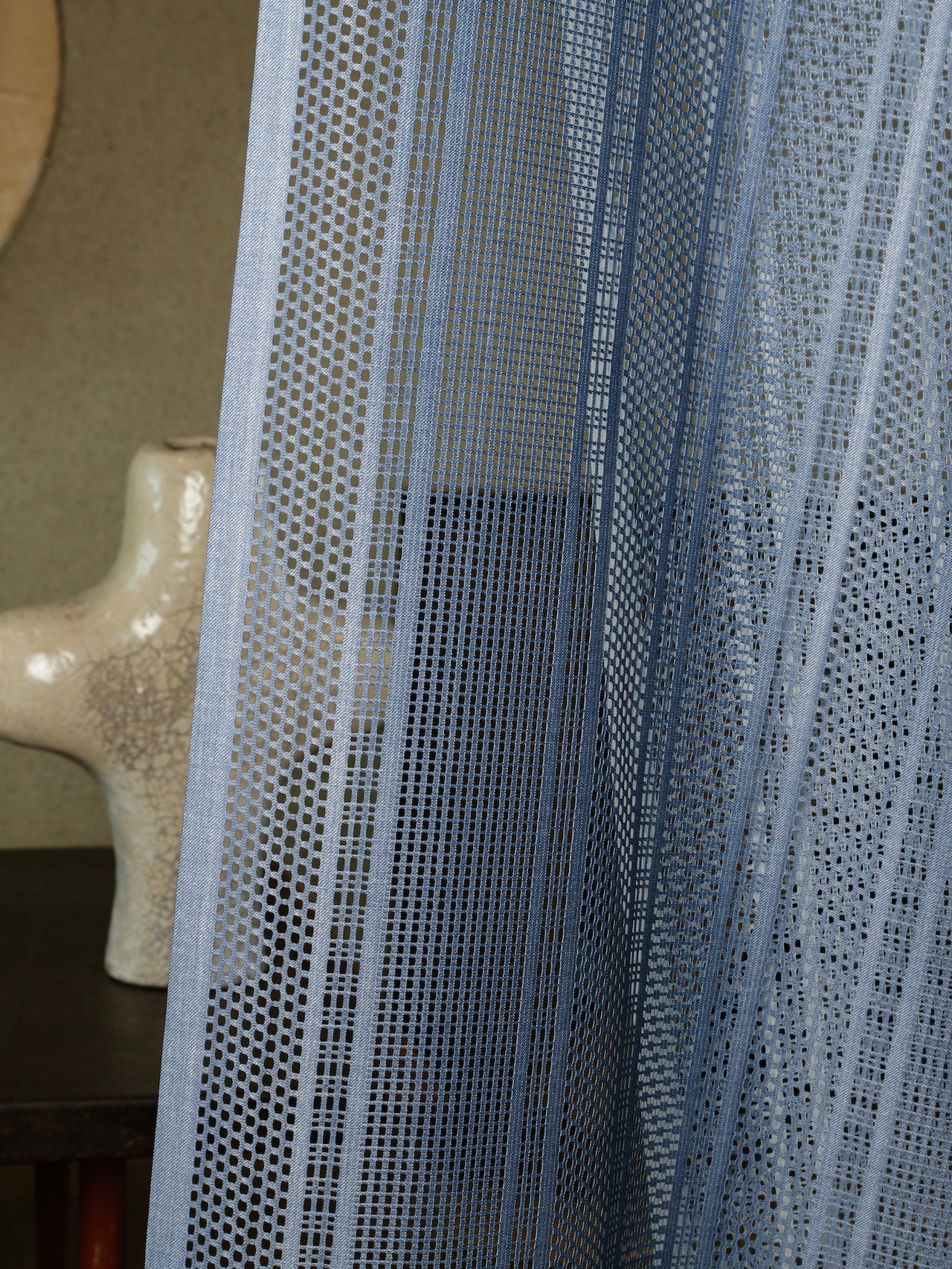 2000's JAPAN Geometric Lace Transfer Print