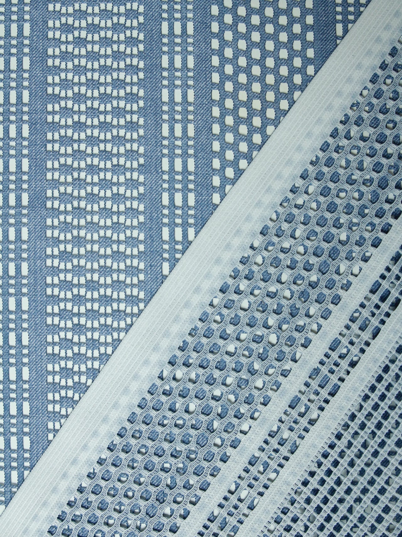 2000's JAPAN Geometric Lace Transfer Print