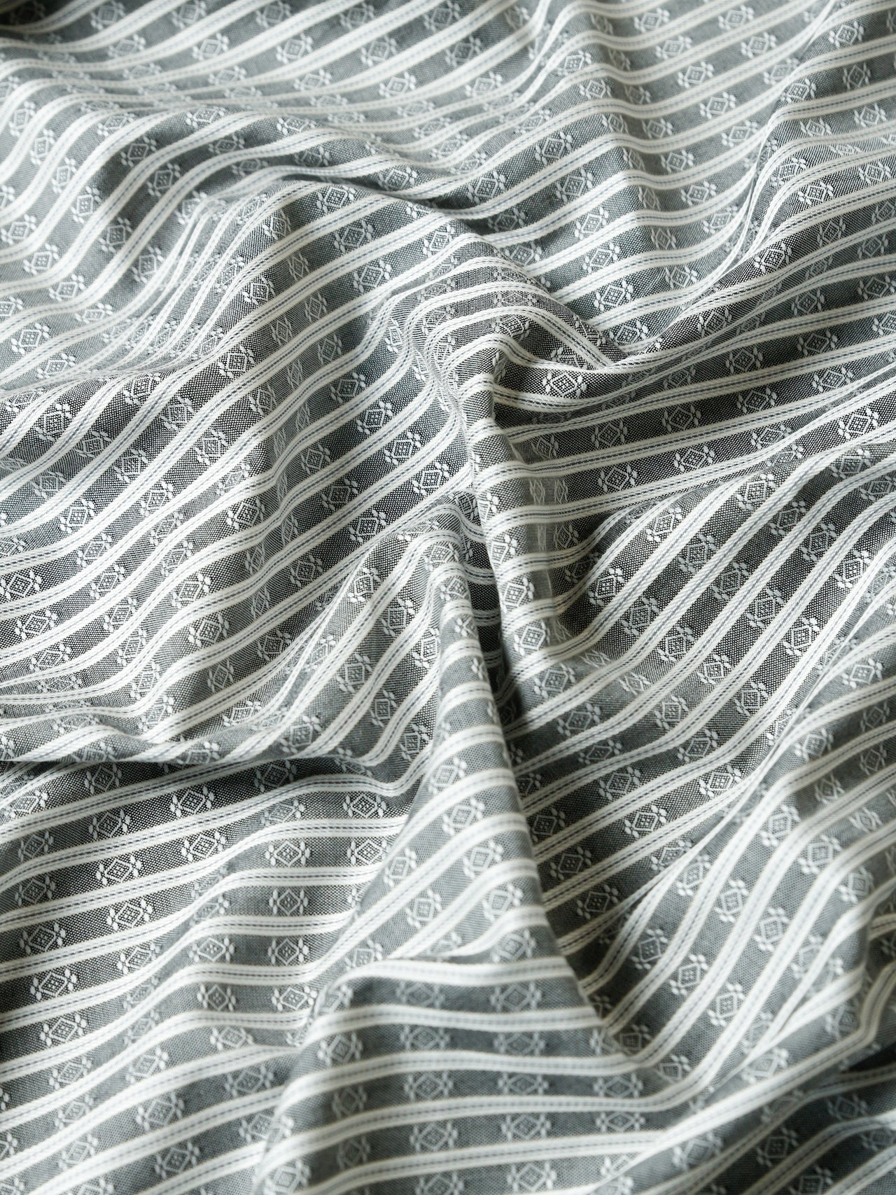 2000's JAPAN Dobby Jacquard Shirt Fabric
