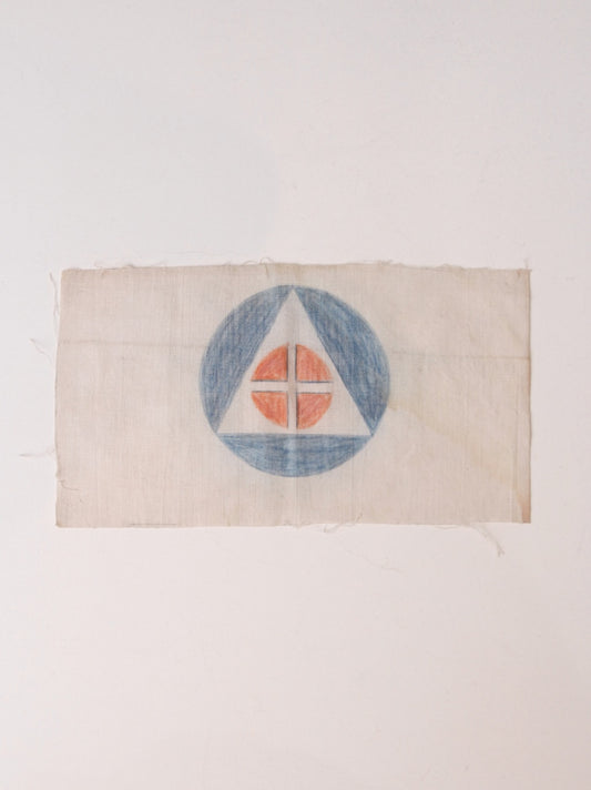 Circa 1950's USA HANDPAINTED Boy Scouts Wappen