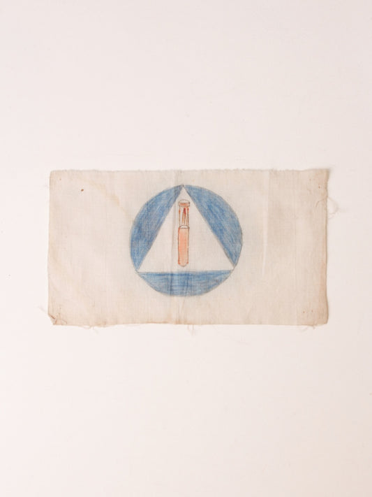 Circa 1950's USA HANDPAINTED Boy Scouts Wappen