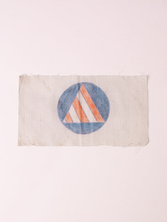 Circa 1950's USA HANDPAINTED Boy Scouts Wappen