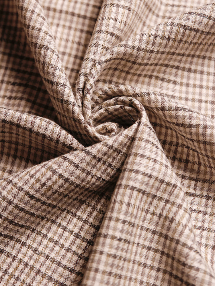 2000's Irish Linen Silk Check