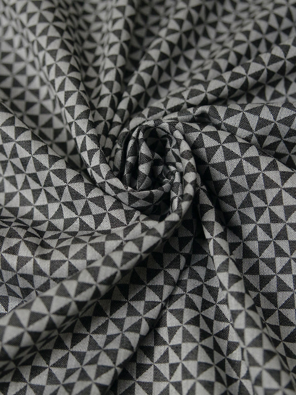 2000's JAPAN Yarn Dyed Geometric