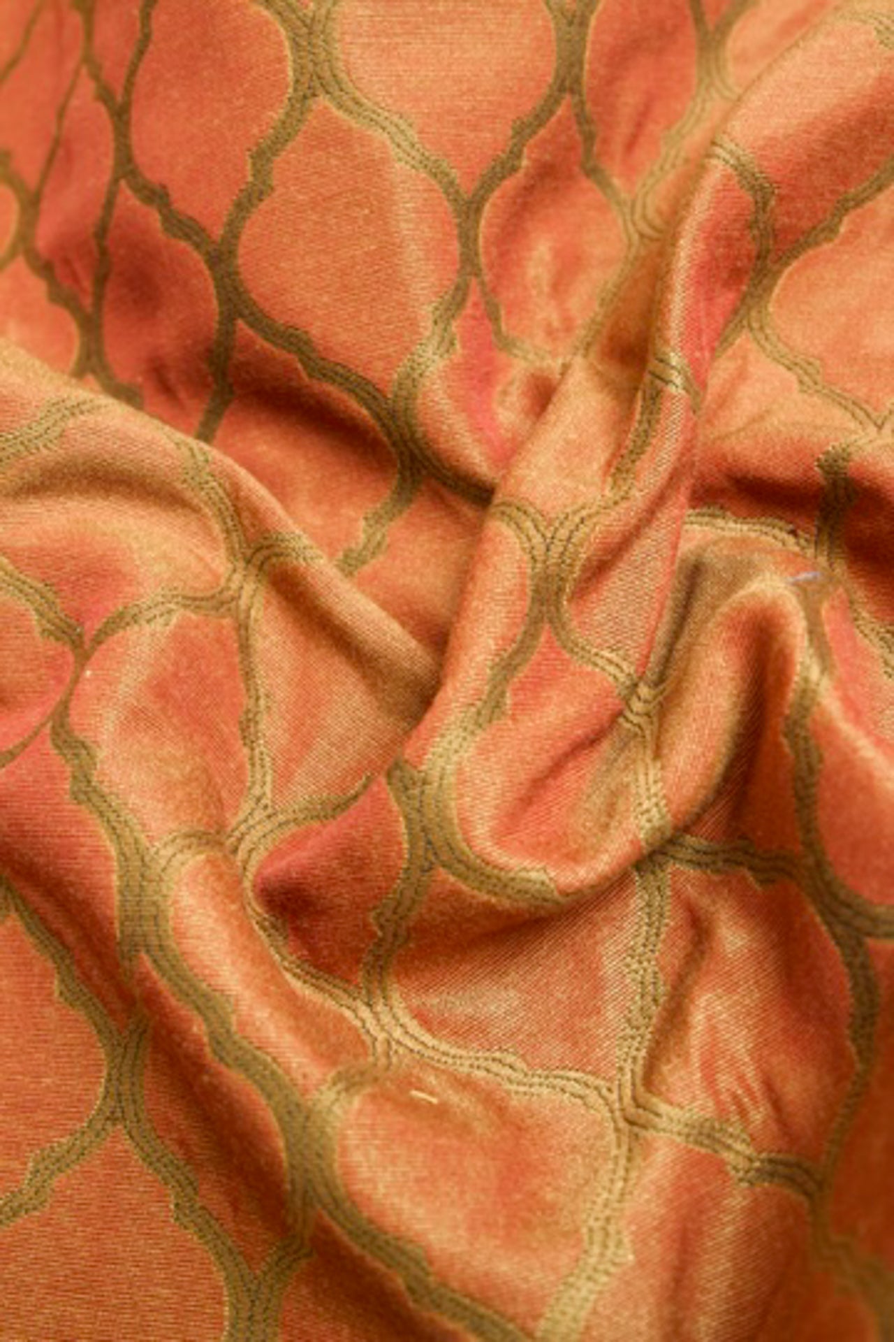 2000's USA Moroccan Jacquard Interior Fabric