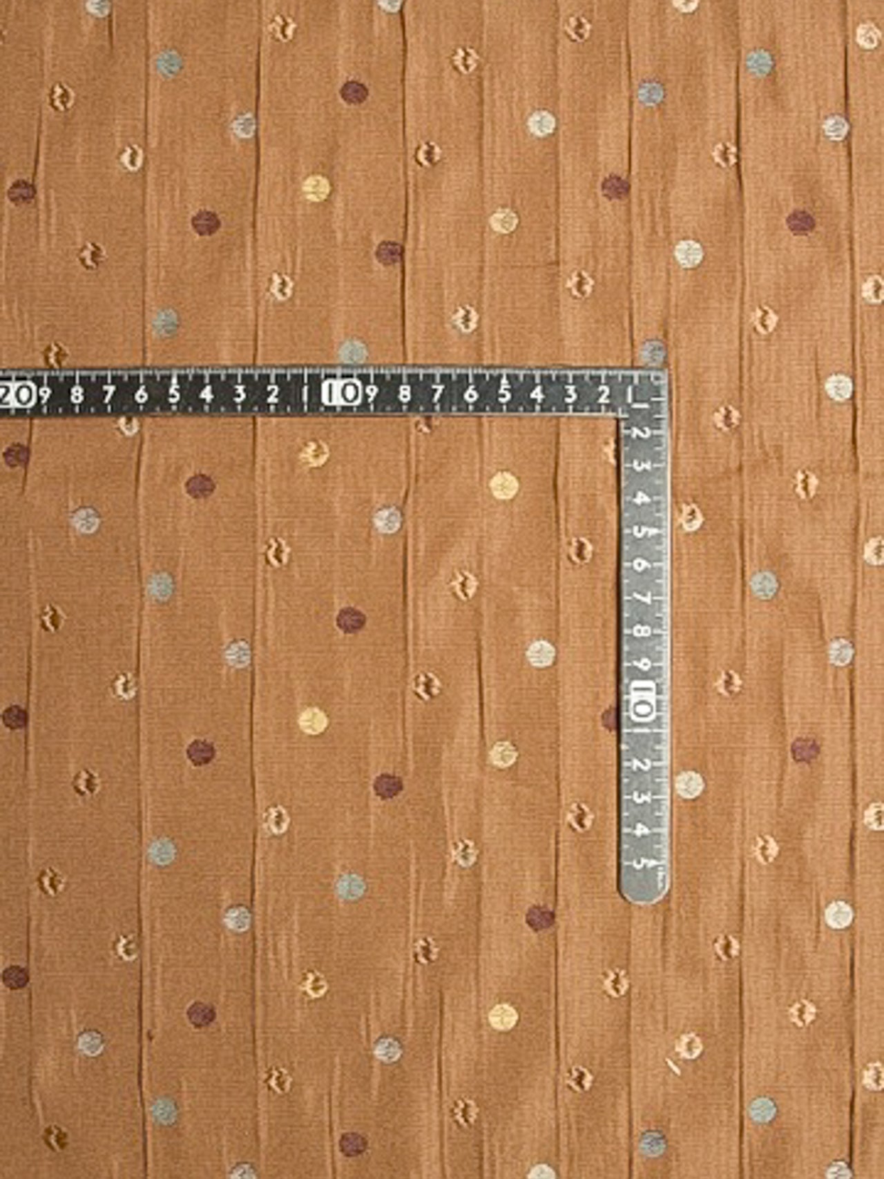 2000's USA Crinkle Dot Jacquard Fabric