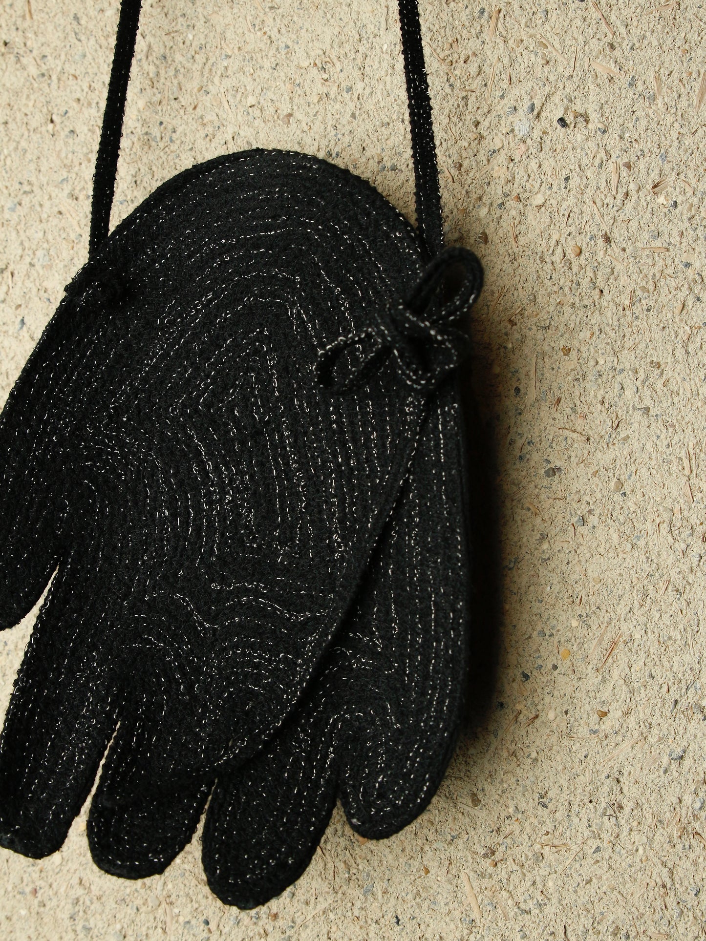 hand made hand  ” Shoulder Bag "  Right