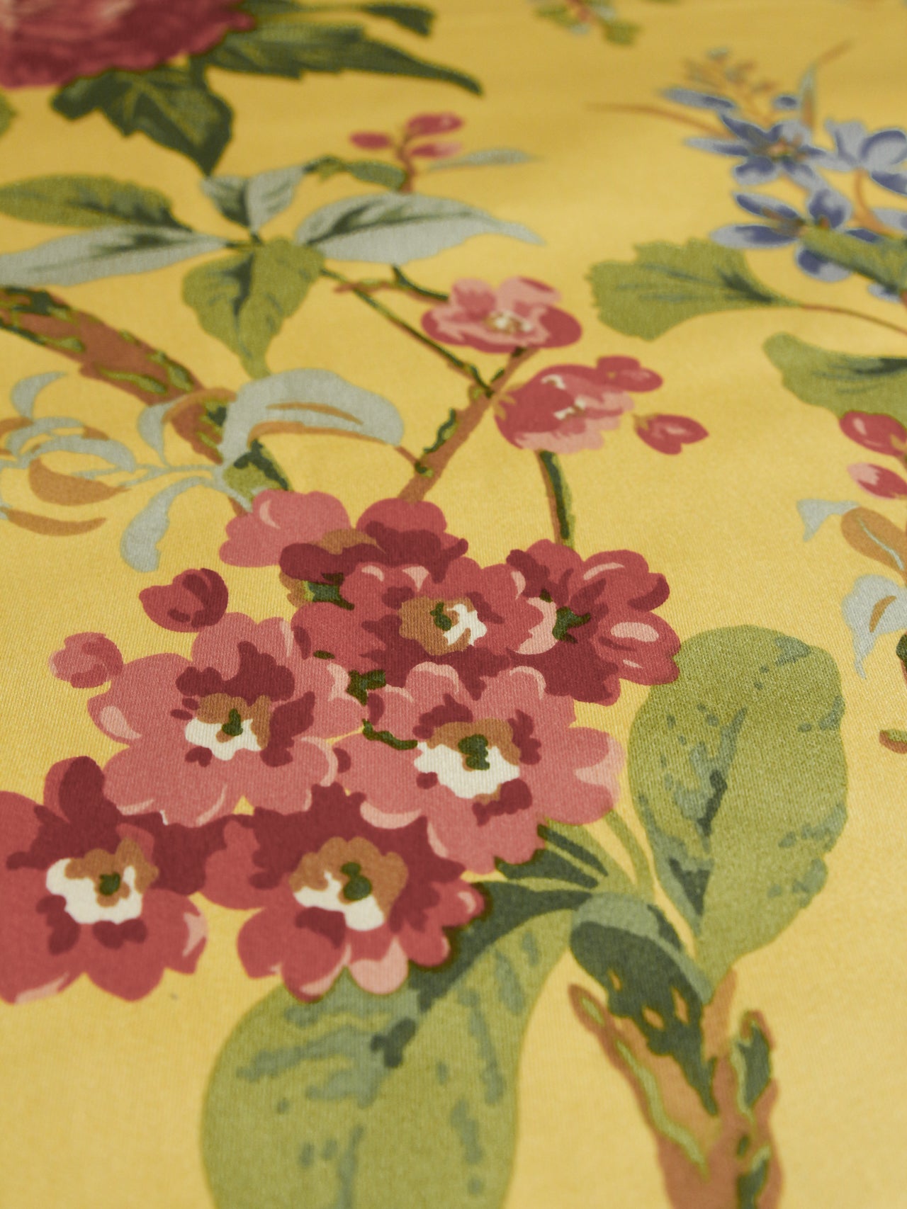 2000's USA 12-colour Floral Screen Print Fabric
