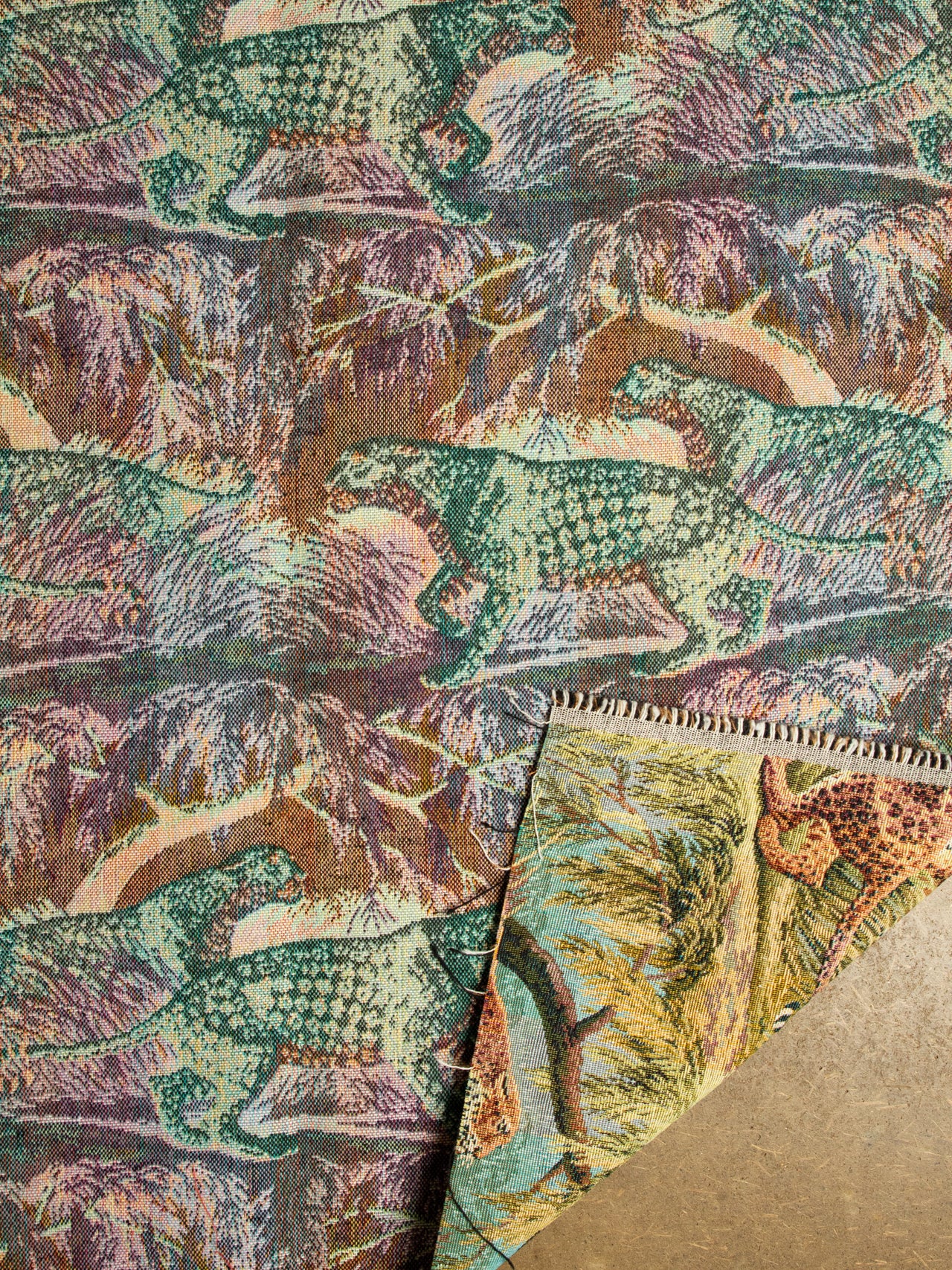 2000's USA Leopard Gobelin