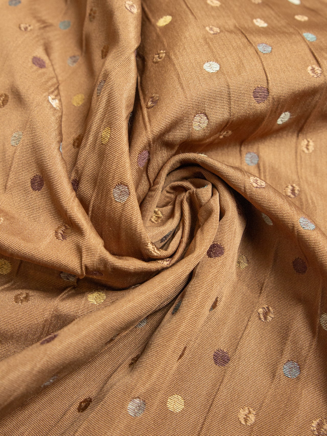 2000's USA Crinkle Dot Jacquard Fabric