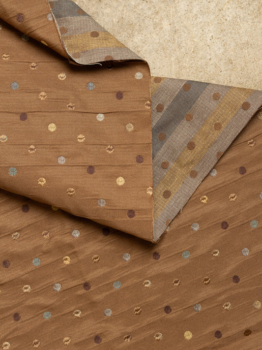 2000's USA Crinkle Dot Jacquard Fabric