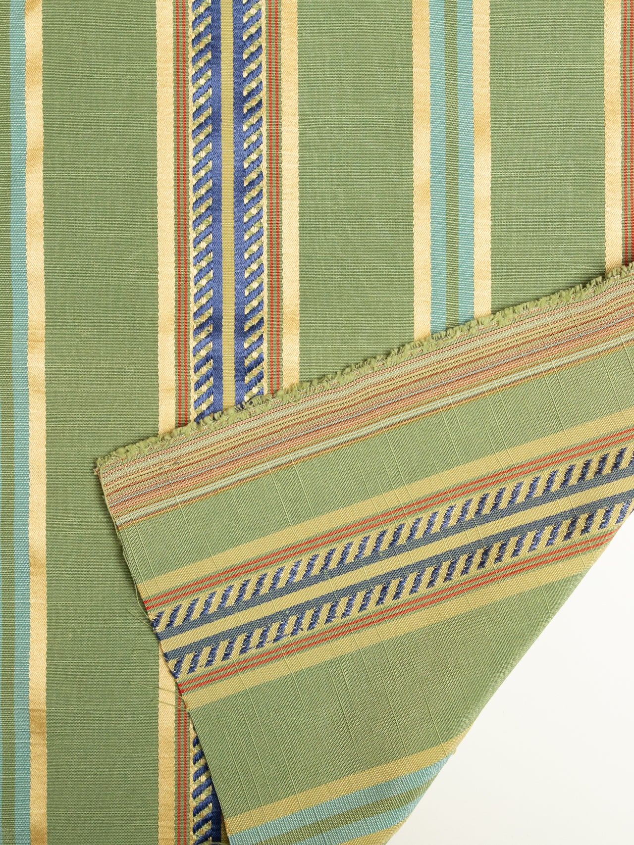 2000's USA Dobby Rope Stripe Interior Fabric