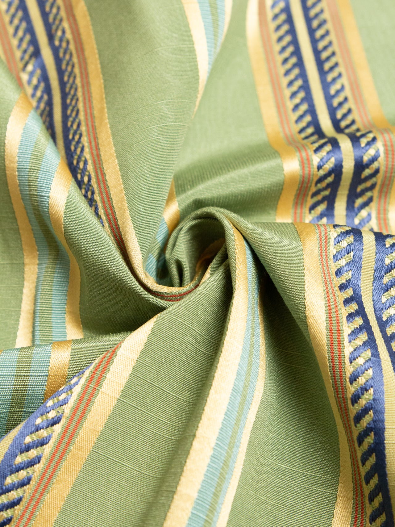 2000's USA Dobby Rope Stripe Interior Fabric