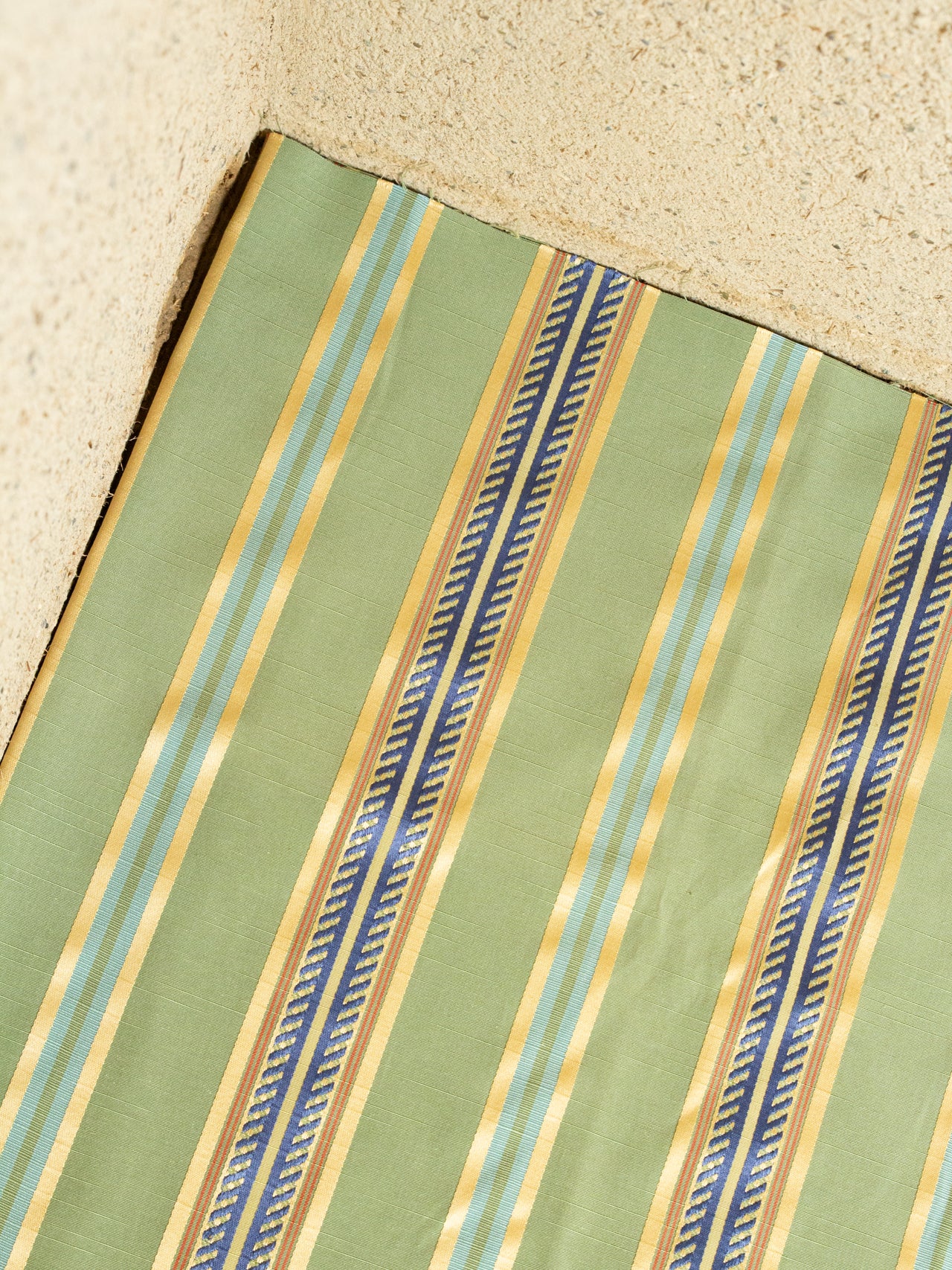 2000's USA Dobby Rope Stripe Interior Fabric