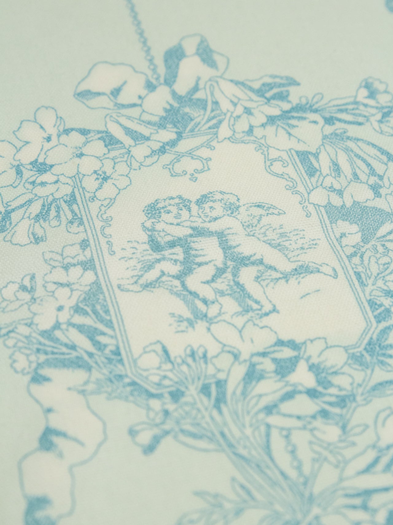 2000's USA P/KAUFMANN Toile de Jouy Cotton Canvas