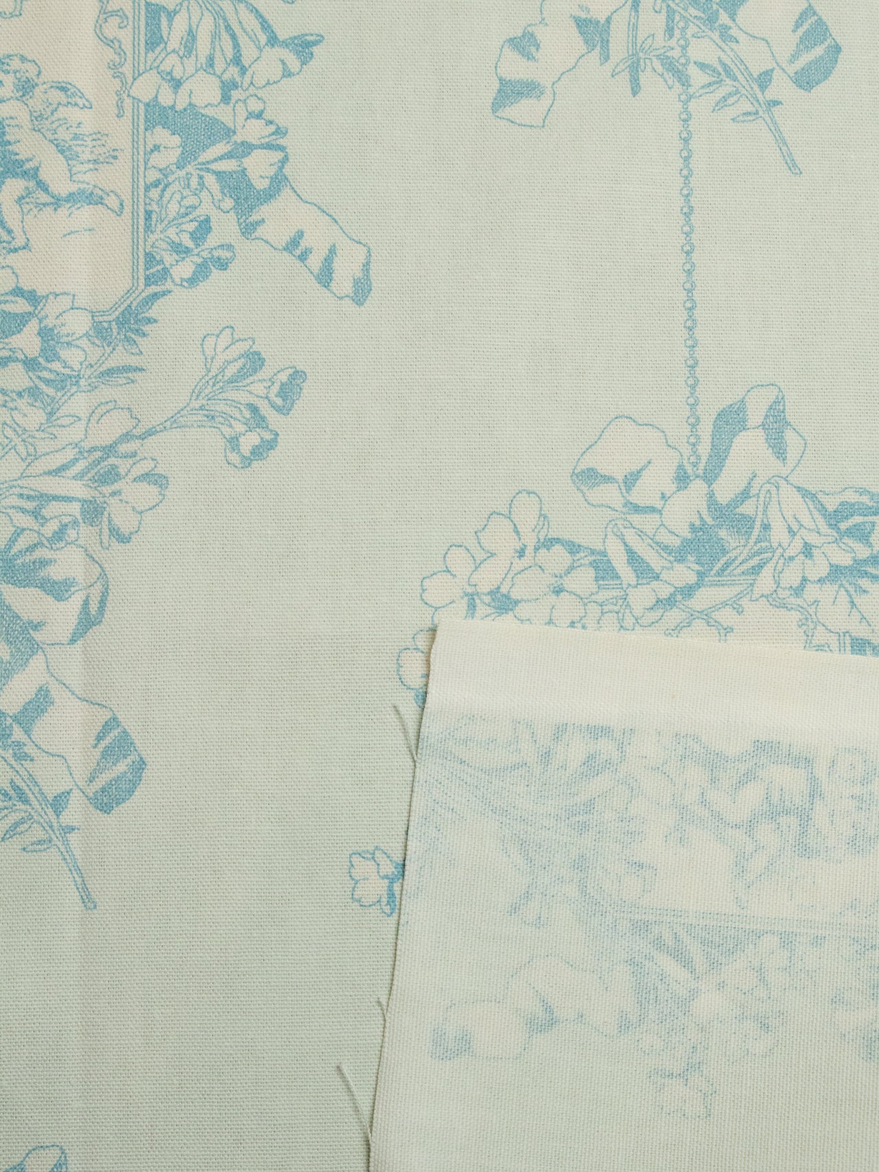 2000's USA P/KAUFMANN Toile de Jouy Cotton Canvas
