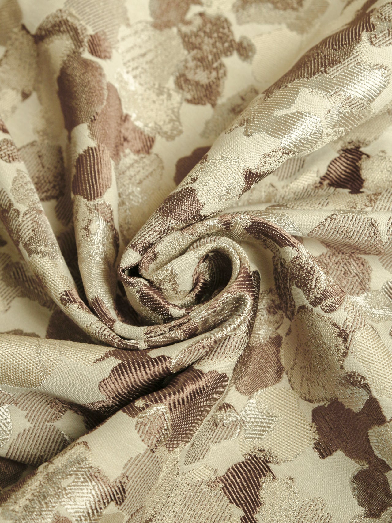 2000's USA Abstract Leopard Jacquard Fabric