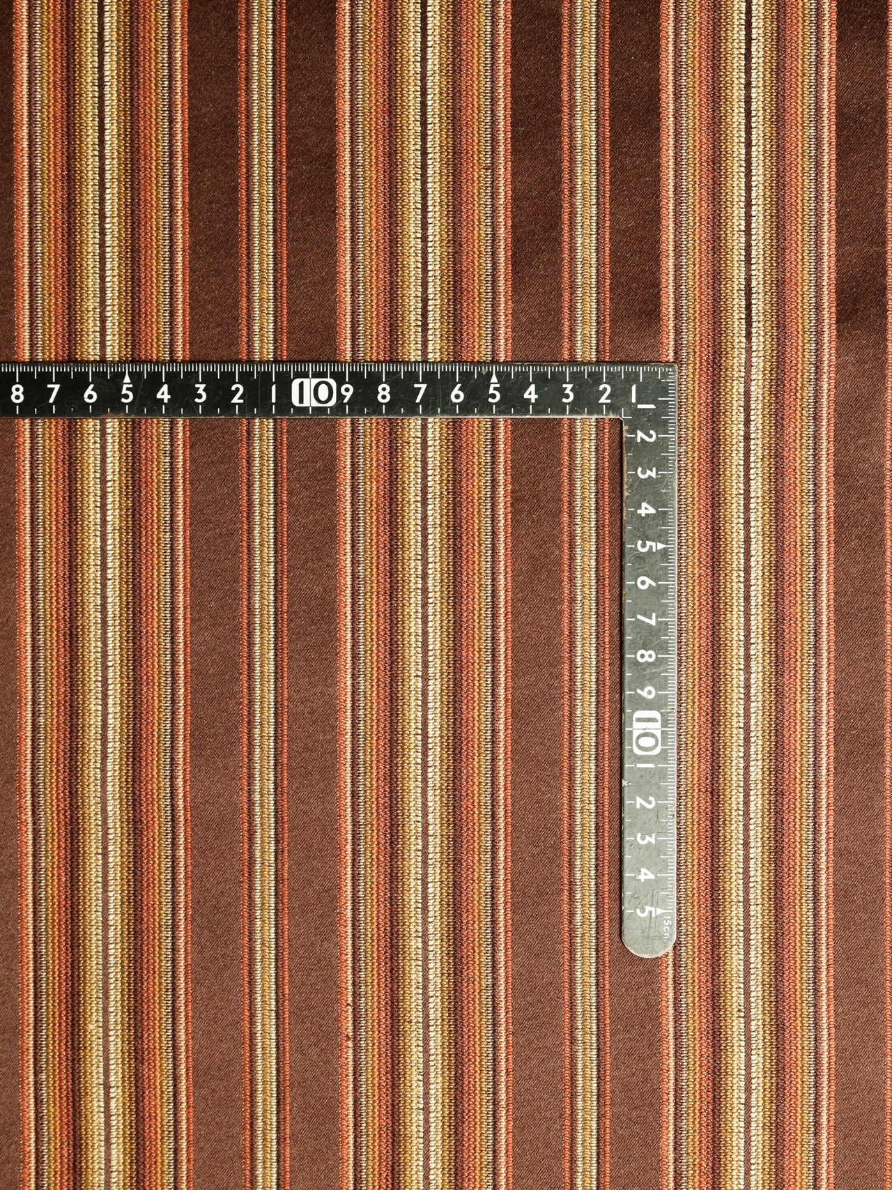 2000's USA Polyester Dobby Stripe Fabric