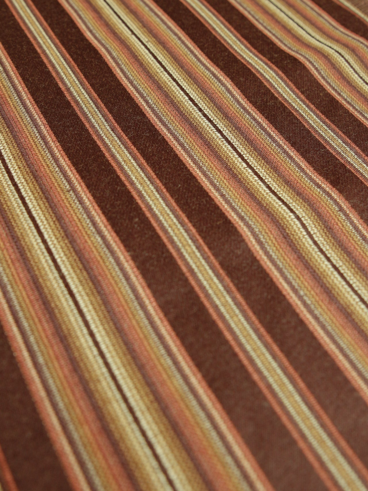 2000's USA Polyester Dobby Stripe Fabric