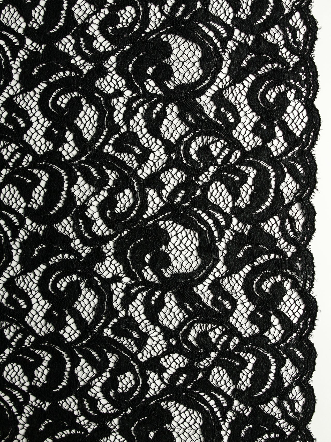 2000'S TURKEY Lave MEFRUSAT CORDED FLORAL RUSSELL LACE