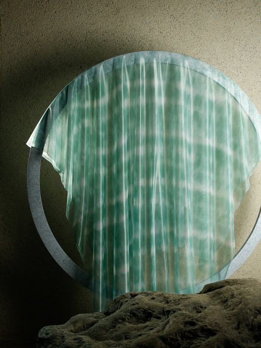 2000's FRANCE Printed Mesh Tulle