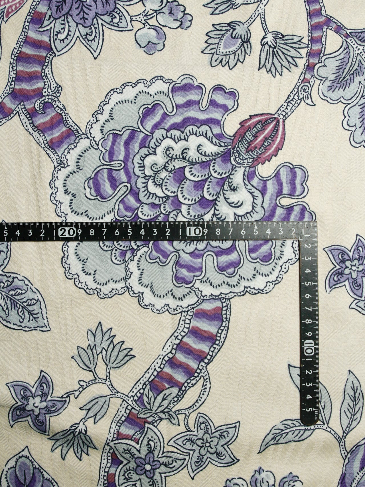 2000's USA P/KAUFMANN Jacquard Floral Print Cotton