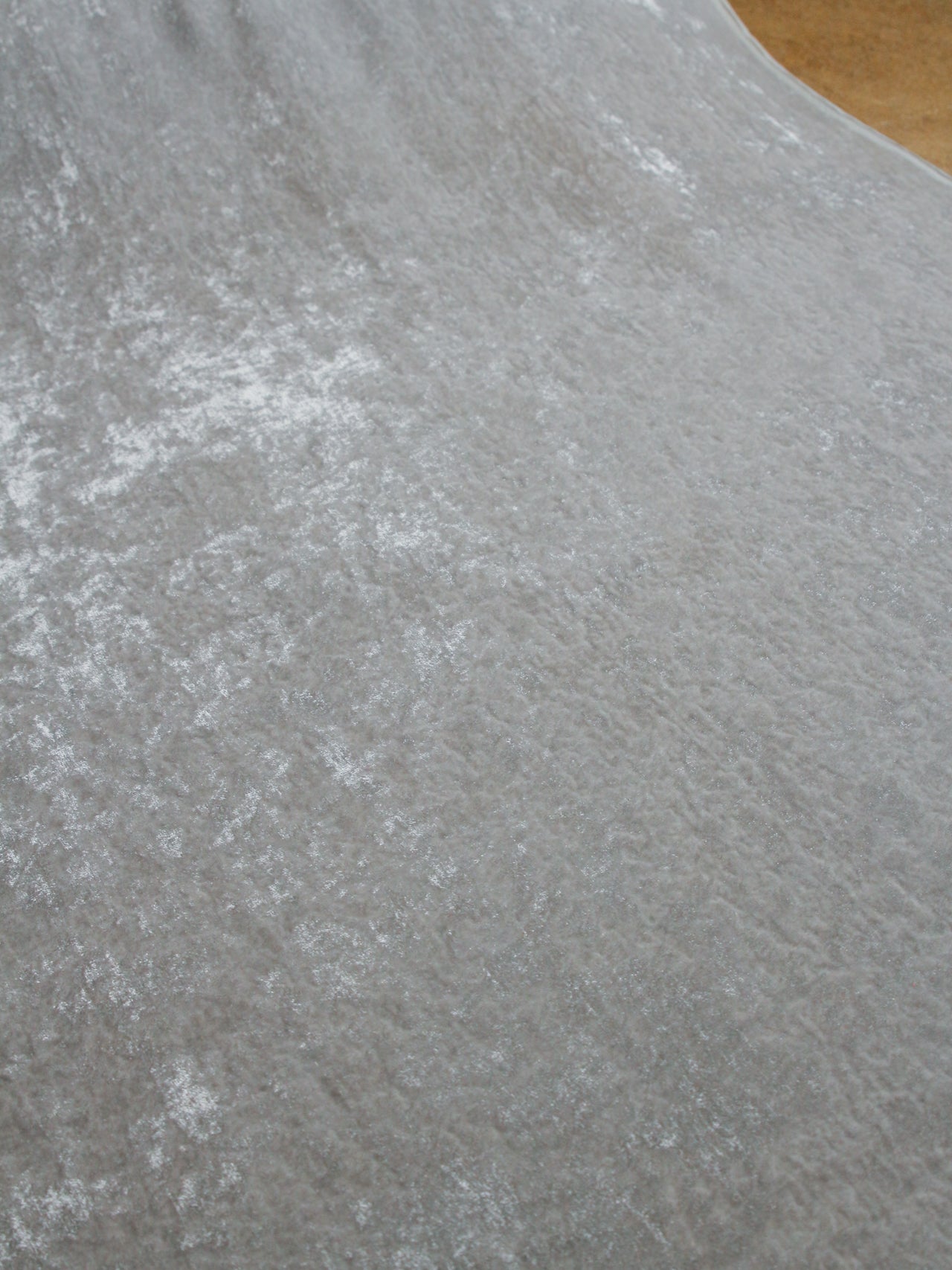 2000's JAPAN Polyester Crushed Velour Fabric