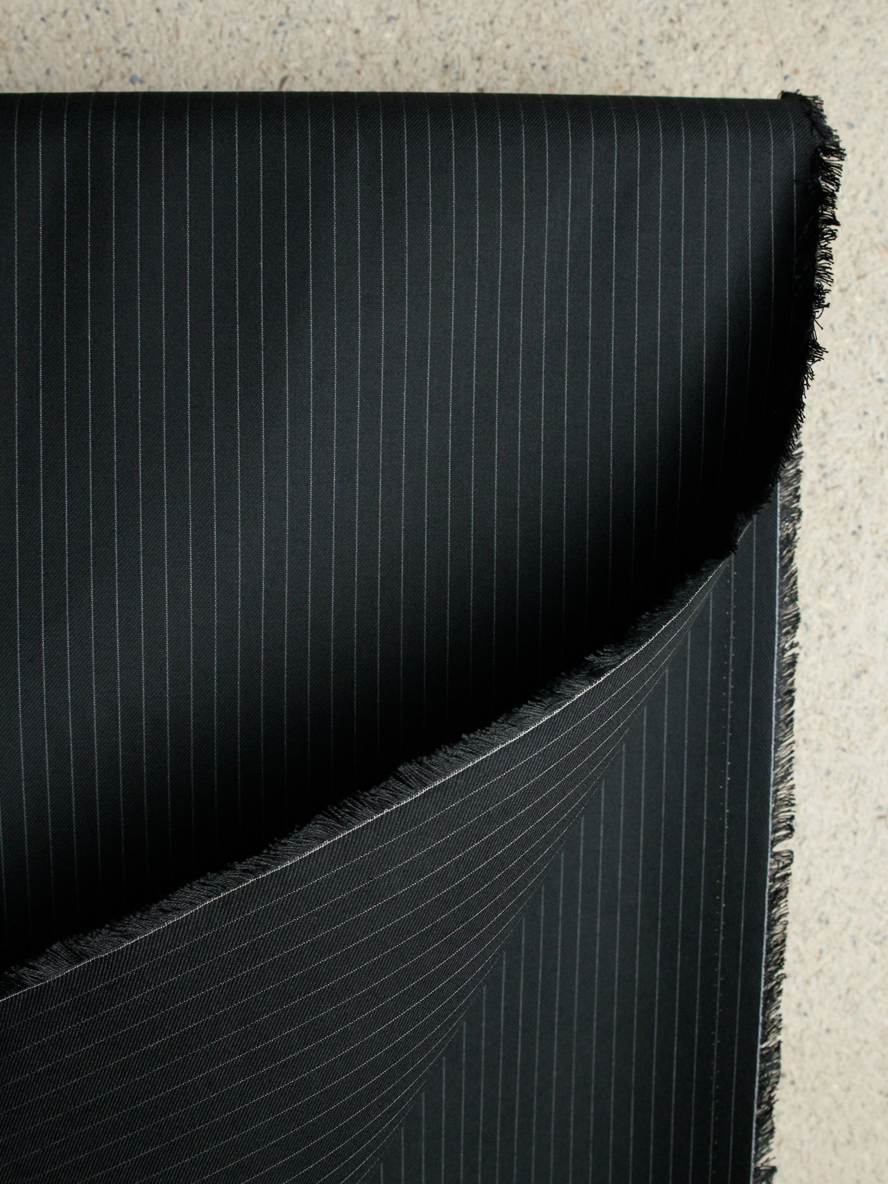 2000's JAPAN Pinstripe T/R Suit Fabric