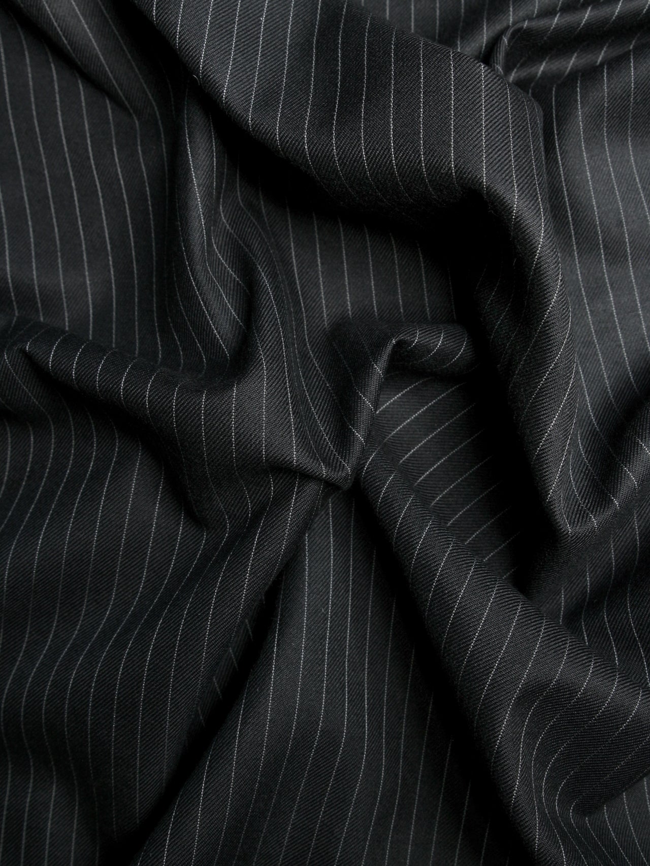 2000's JAPAN Pinstripe T/R Suit Fabric