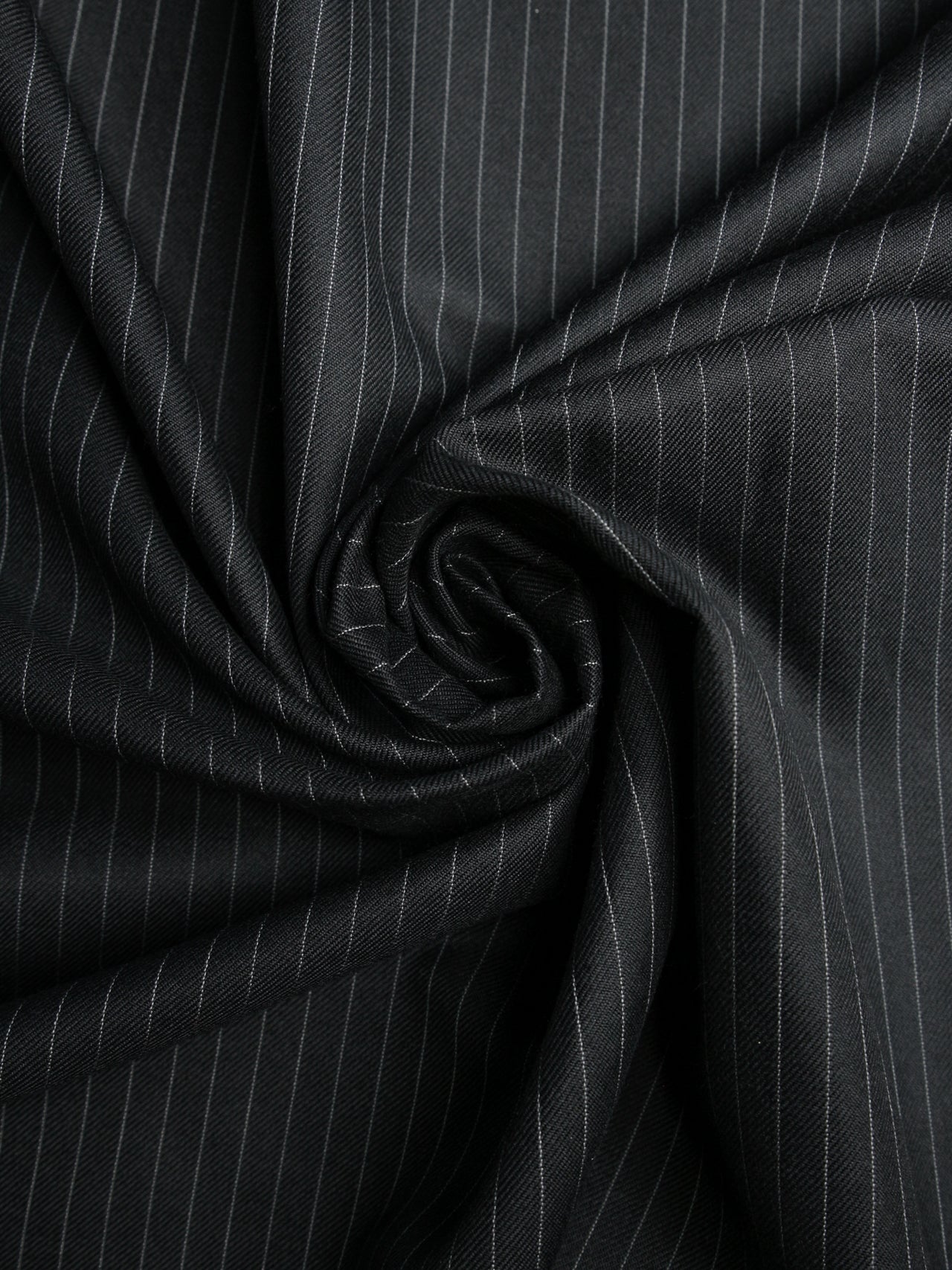 2000's JAPAN Pinstripe T/R Suit Fabric
