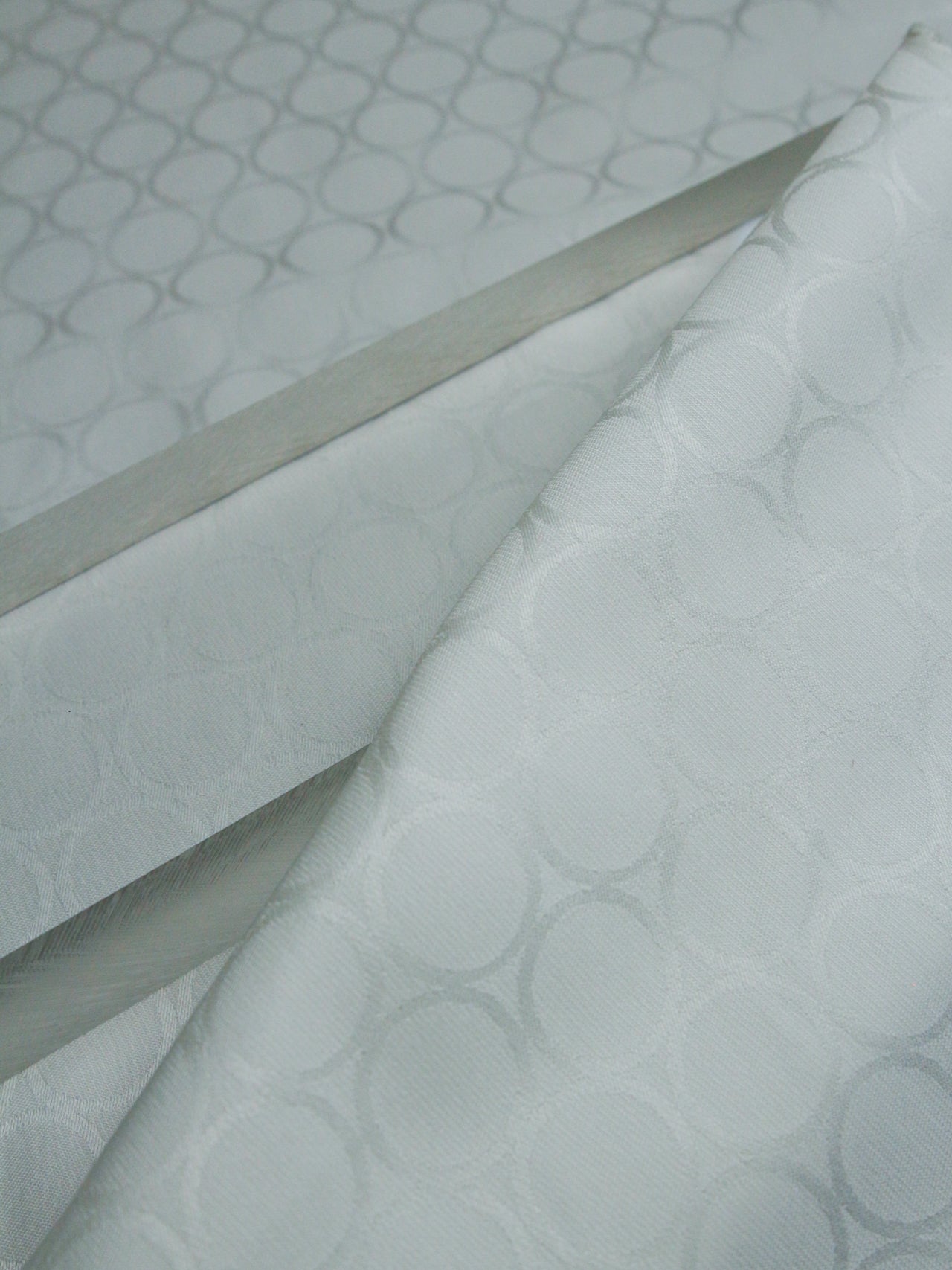 2000's JAPAN Circle Jacquard Fabric