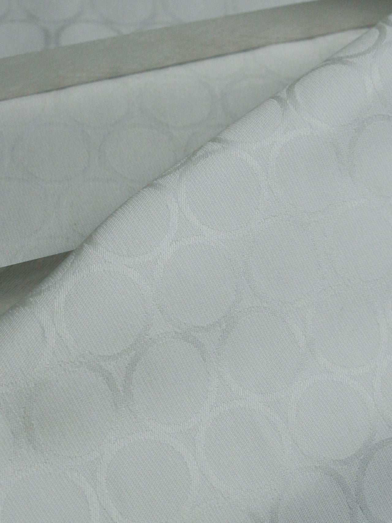2000's JAPAN Circle Jacquard Fabric