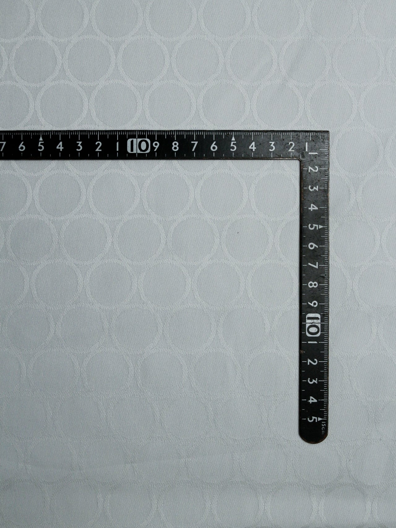 2000's JAPAN Circle Jacquard Fabric
