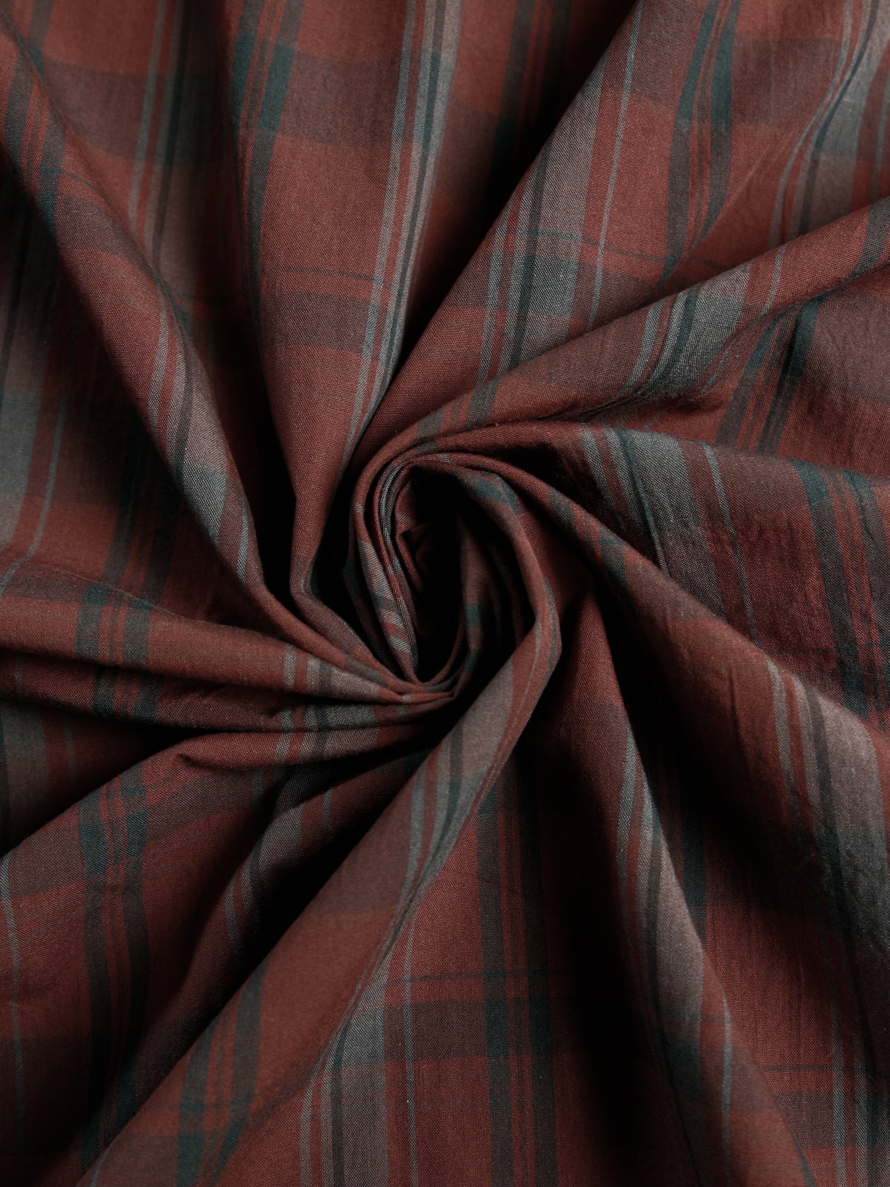 1990's JAPAN Banshu Yarn-Dyed Cotton Check Fabric