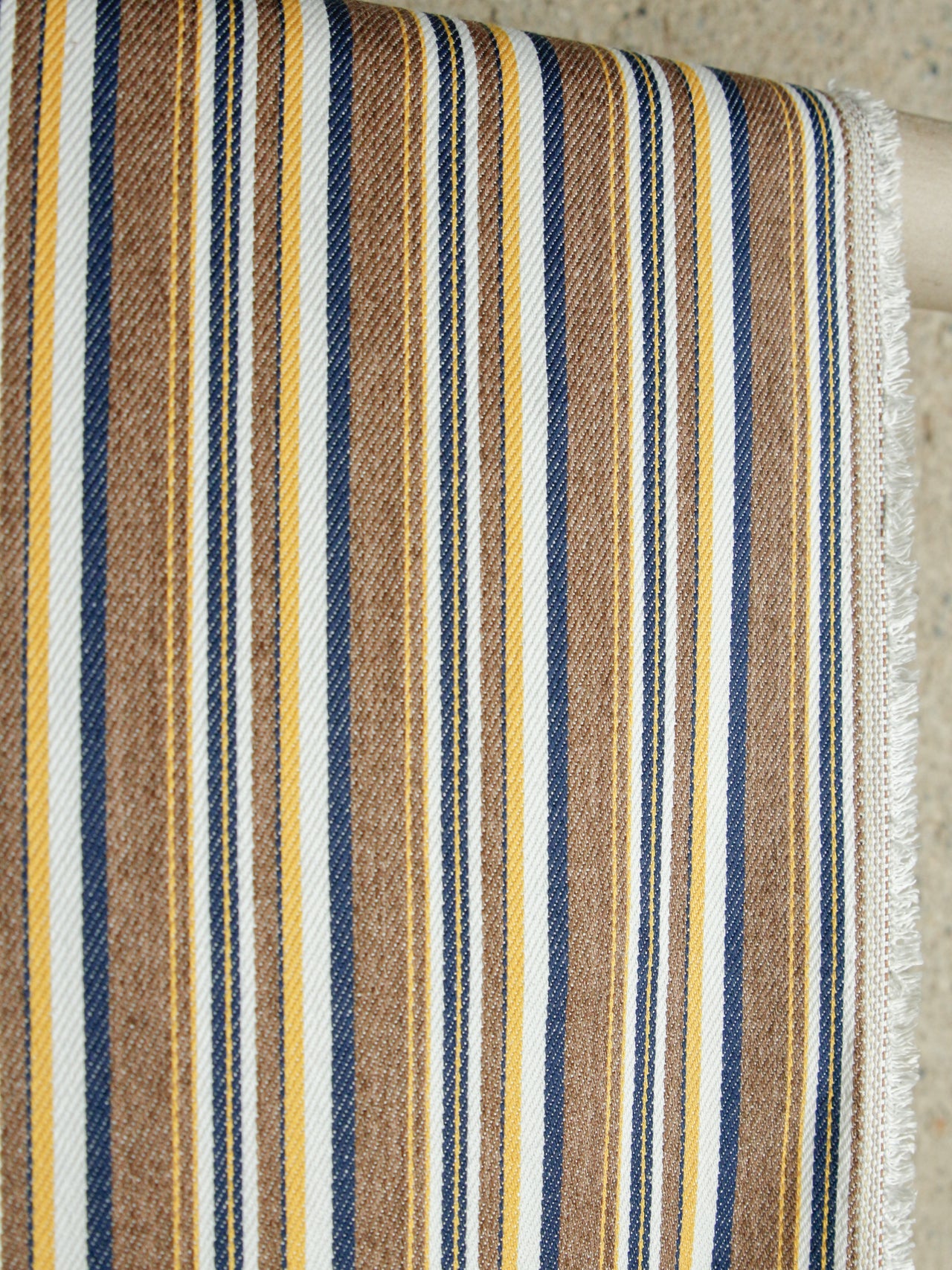 2000’s JAPAN Multi Stripe Print Fabric