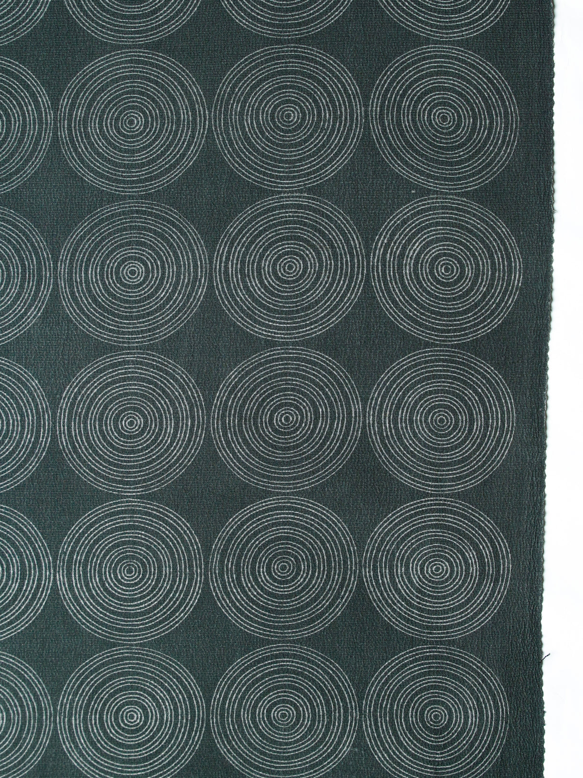 1980's JAPAN Concentric Circle Pattern Washed Kimono Fabric