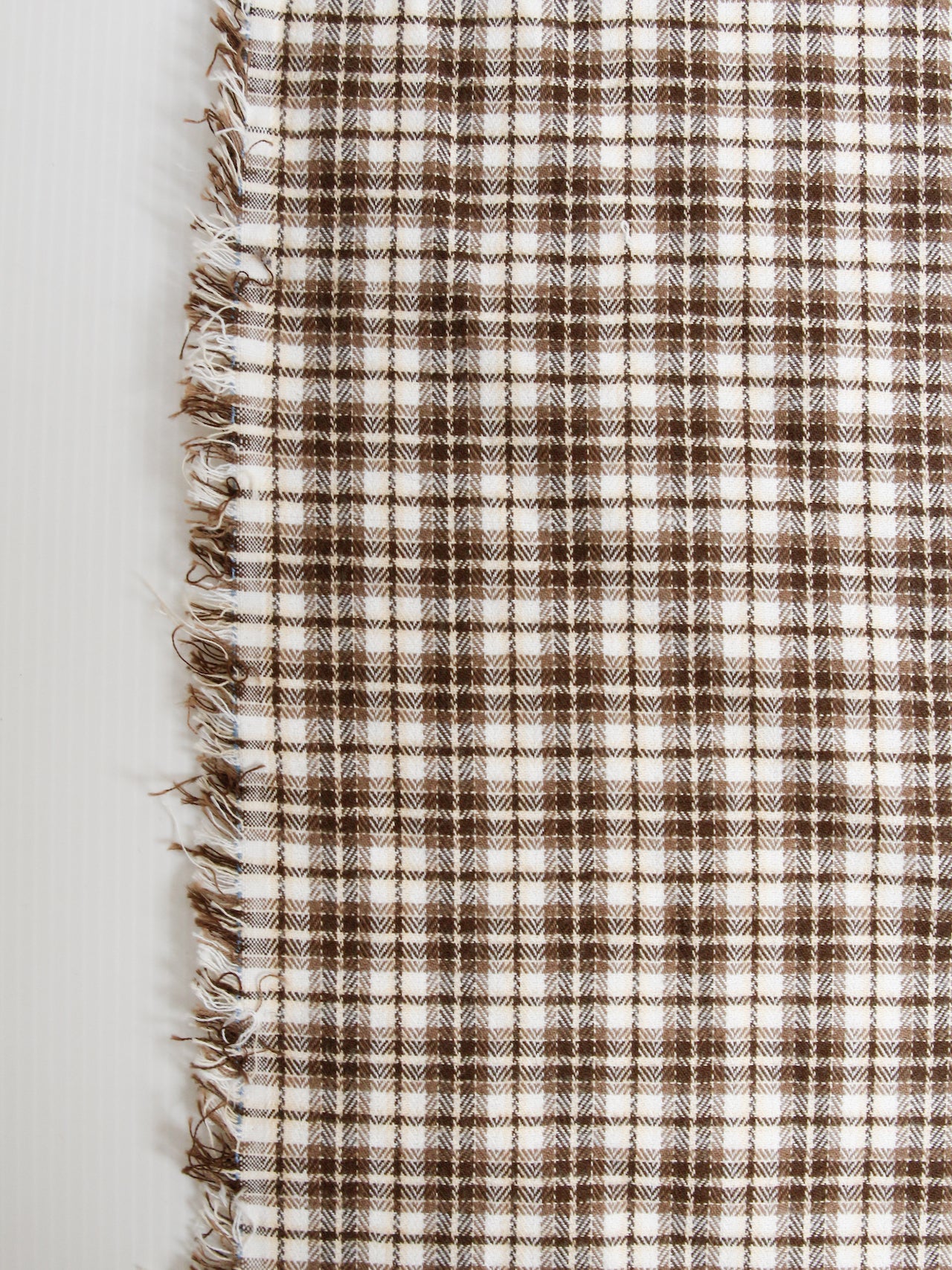 2000's JAPAN Flannel Check Fabric